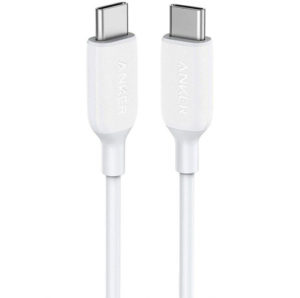 Buy Anker Powerline III USB C to C 2.0 Cable 3ft - White at best price in Qatar.