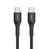 Buy Aukey USB C To USB C 60W PD Quick Charge Kevlar Cable - 2M at best price in Qatar.