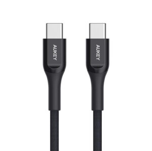 Buy Aukey USB C To USB C 60W PD Quick Charge Kevlar Cable - 2M at best price in Qatar.