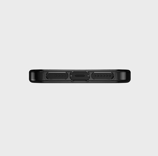 UNIQ CLARION ANTIMICROBIAL LUCENT CASE FOR IPHONE 12/12 PRO SMOKY