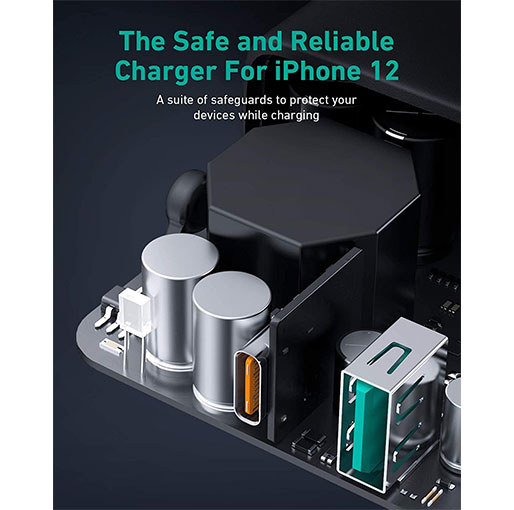 AUKEY Focus iPhone Fast Charger 30W 2-Port USB C Charger