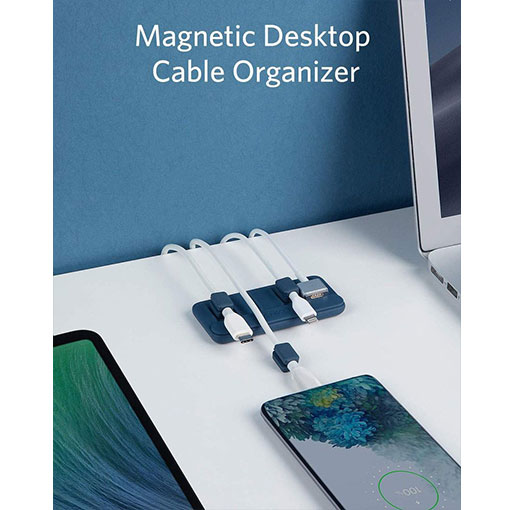 Anker Magnetic Cable Holder – Blue