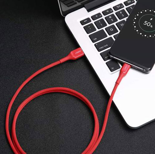 Aukey USB A To USB C Quick Charge 3.0 Kevlar Cable - 2M