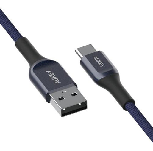Aukey USB A To USB C Quick Charge 3.0 Kevlar Cable - 2M