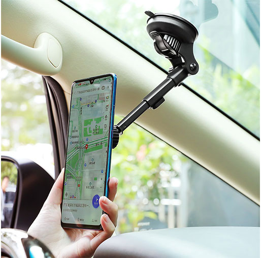 BOROFONE BH21 Vanda magnetic in-car phone holder for center console, windshield