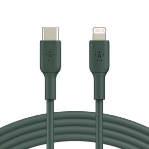 Belkin BOOST↑CHARGE™ USB-C to Lightning Cable (1m / 3.3ft, Midnight Green)