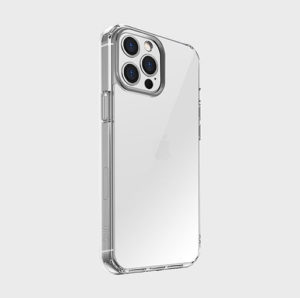 Buy UNIQ Hybrid cover iPhone 12 /12 Pro LifePro Xtreme Antimicrobial Crystal Clear Case in Qatar