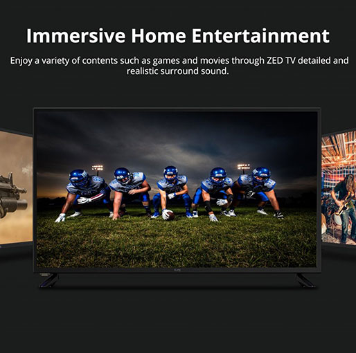i-Life Zed TV 40 Inch LED TV- Black