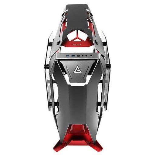 Antec TORQUE Black Red Aluminum ATX Mid Tower Computer Case 18