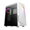 Buy Antec NX300 WHITE Series Mid Tower Gaming Case, White at best price in Qatar.