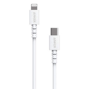 Buy Anker PowerLine Select USB-C Cable with Lightning connector 3ft - White at best price in Qatar.