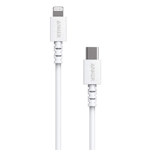 Buy Anker PowerLine Select USB-C Cable with Lightning connector 3ft - White at best price in Qatar.