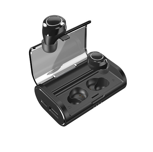 Buy Energizer UB2605 True Wireless Stereo In-Ear Earbuds Bluetooth 5.0, Waterproof With 2600mAh Digital Display Charging Case - Black at best price in Qatar.