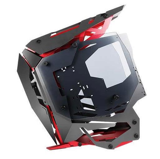 Antec TORQUE Black Red Aluminum ATX Mid Tower Computer Case 5