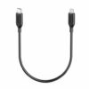 Anker PowerLine III USB-C to Lightning Cable (0.3m1ft) – Black