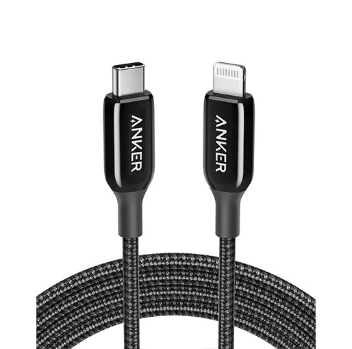 Anker PowerLine + III USB-C to Lightning Cable - 1.8 Meters