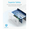 Anker PowerPort+ 1 with Quick Charge 3.0 Quick Charge 3.0, Anker 18W 3Amp USB Wall Charger - White