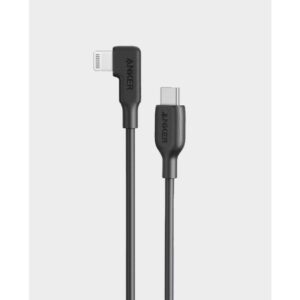 Anker USB-C to 90 Degree Lightning Cable 6Ft/1.8M – Black