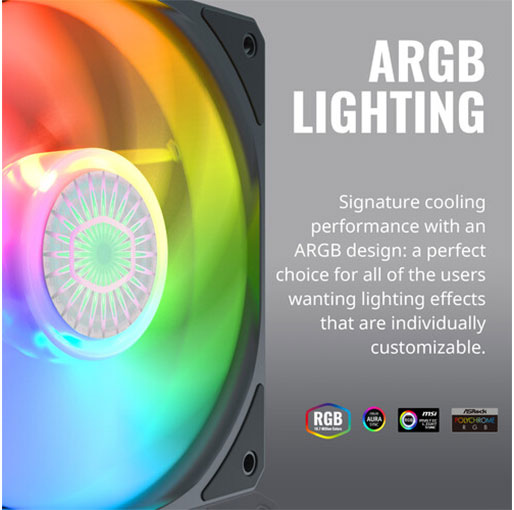 Cooler Master SickleFlow 120 ARGB Fan