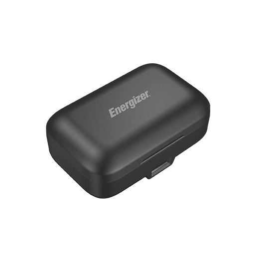 Energizer UB2609 True Wireless Stereo In-Ear Earbuds Bluetooth 5.0, Waterproof With 2600mAh Digital Display Charging Case black