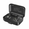 Energizer UB2609 True Wireless Stereo In-Ear Earbuds Bluetooth 5.0, Waterproof With 2600mAh Digital Display Charging Case black