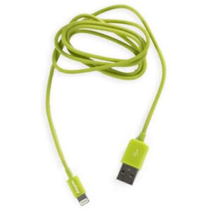 Buy Energizer Hightech 1.2m USB Cable with Lightning Connector for Apple iPod, iPhone and iPad - Green in Qatar