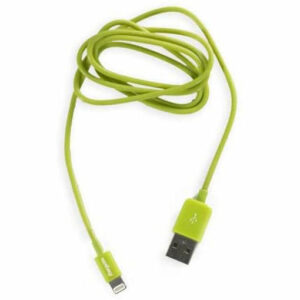 Buy Energizer Hightech 1.2m USB Cable with Lightning Connector for Apple iPod, iPhone and iPad - Green in Qatar