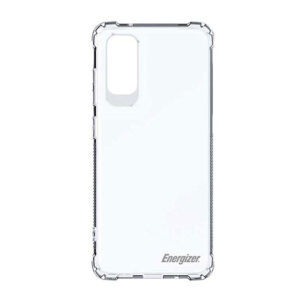 Buy Energizer Shockproof Ultra-Slim Anti Scratch Back Case For Samsung S20 Transparent in Qatar
