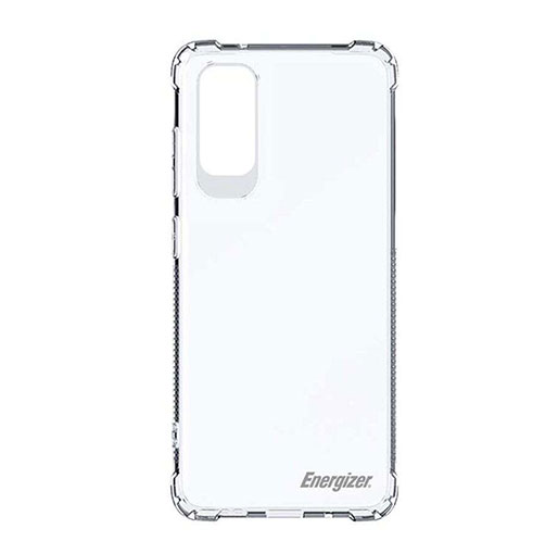 Buy Energizer Shockproof Ultra-Slim Anti Scratch Back Case For Samsung S20 Transparent in Qatar