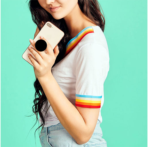 PopSockets - PopGrip - Peace Mandala Sky