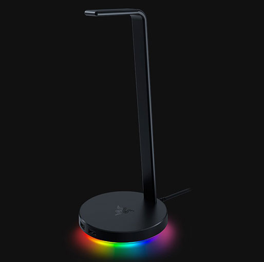 Razer Base Station V2 Chroma Headset Stand USB Hub - Black