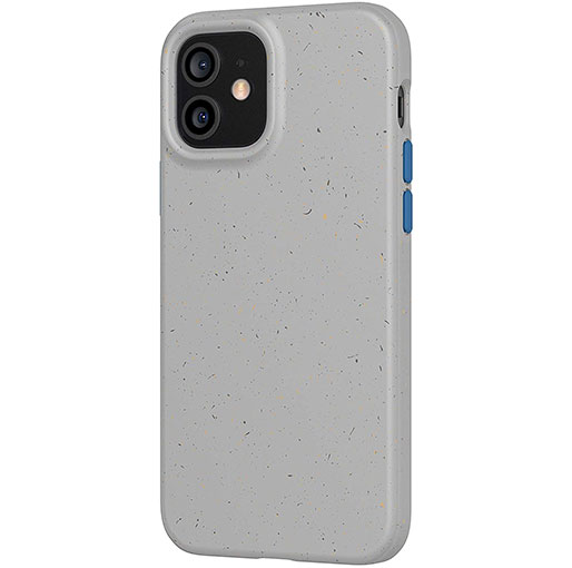 tech21 Eco Slim for Apple iPhone 12 and 12 Pro - Mushroom Grey