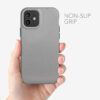 tech21 Eco Slim for Apple iPhone 12 and 12 Pro - Mushroom Grey