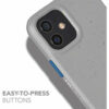 tech21 Eco Slim for Apple iPhone 12 and 12 Pro - Mushroom Grey