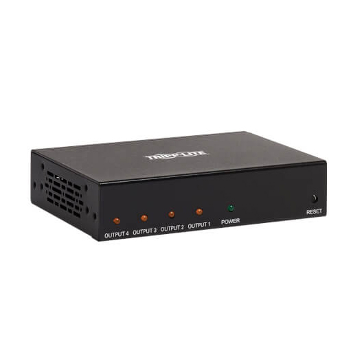 Buy Tripp Lite 4-Port HDMI Splitter - 4K @ 60 Hz, 4:4:4, Multi-Resolution Support, HDR, HDCP 2.2, TAA at best price in Qatar.