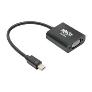 Buy Tripp Lite Keyspan Mini DisplayPort to Active VGA Adapter, Video Converter (M/F), Black, 6-in. (15.24 cm) at best price in Qatar.