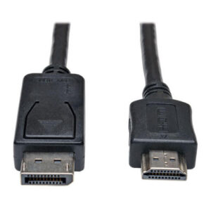 Buy Tripp Lite DisplayPort to HDMI Cable Adapter (M/M), 3 ft. (0.91 m) at best price in Qatar.