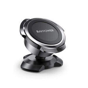 Buy RAVPower Magnetic Car Phone Mount Black Offlinet at best price in Qatar.