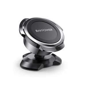 Buy RAVPower Magnetic Car Phone Mount Black Offlinet at best price in Qatar.