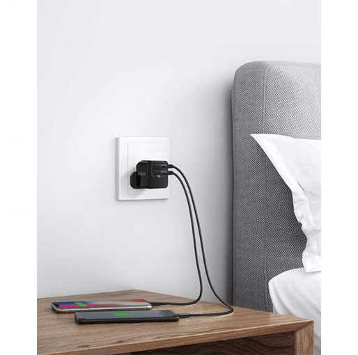 Anker PowerPort mini Dual Port USB Charger – Black