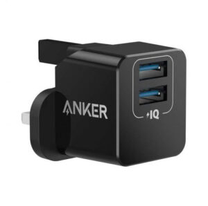 Anker PowerPort mini Dual Port USB Charger – Black