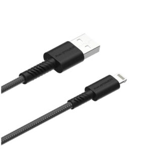 RAVPower (0.6m, 1m, 2m) 3-Pack USB Cable with Lightning Connector Black
