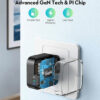 RAVPower PowerPort GaN PD Pioneer 61W Wall Charger UK Black