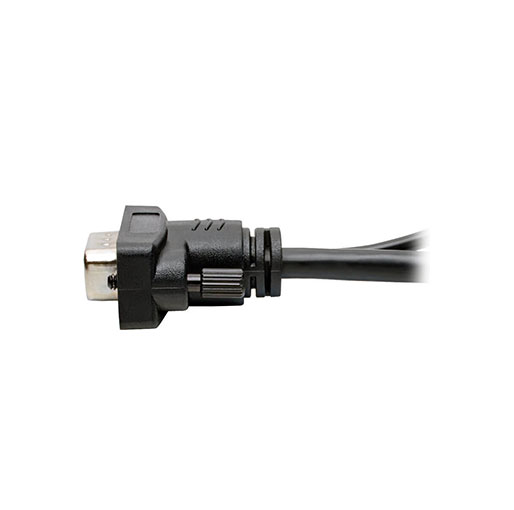 Tripp Lite HDMI to VGA + Audio Active Adapter and Converter Cable, HDMI to Low-Profile HD15 + 3.5mm (M/M), 15 ft. (4.57 m)