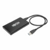 Tripp Lite USB 3.0 SuperSpeed External 2.5 in. SATA Hard Drive Enclosure with Built-In Cable and UASP Support