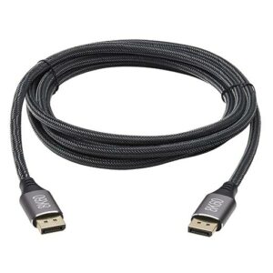 Tripp Lite DisplayPort 1.4 Cable - 8K UHD @ 60 Hz, HDR, HBR3, HDCP 2.2, 4:4:4, BT.2020, M/M, Black, 9 ft. (2.74 m)
