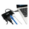 Tripp Lite USB-C Multiport Adapter with HDMI, USB 3.0 Port, Gbe, 60W PD Charging, HDCP, Black