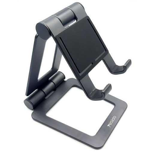 YESIDO C98 Aluminum Alloy Anit-Skid Mini Desktop Mount Mobile Phone Tablet Universal Holder Bracket