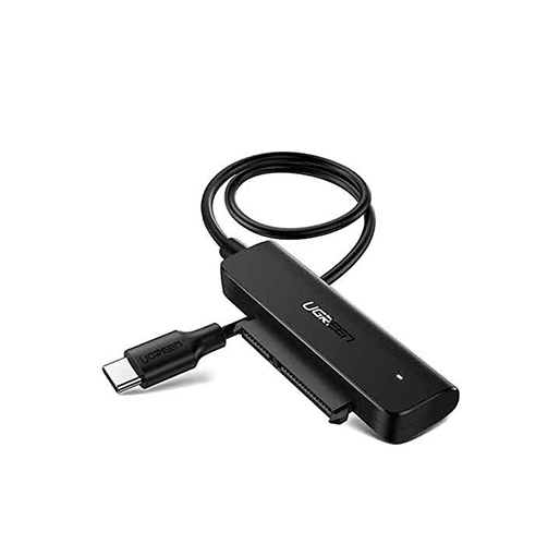 Buy Ugreen 70610 0.5m usb type c 3.0 to 2.5-inch sata converter at best price in Qatar.