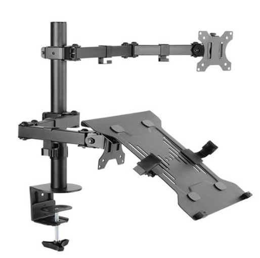 Buy Skill Tech Monitor Arm With Laptop Holder at best price in Qatar.